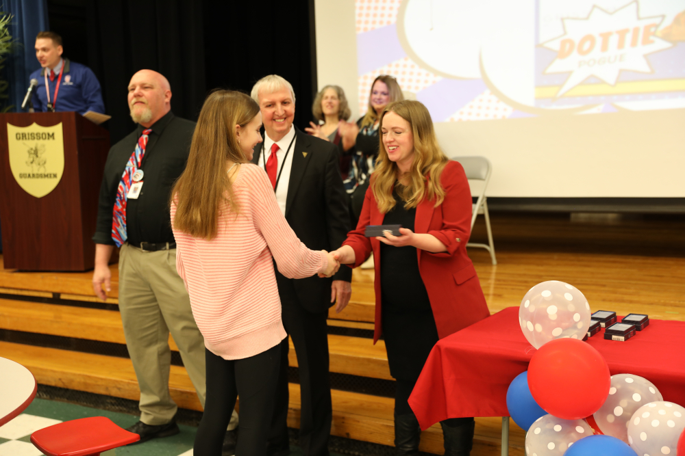 Fourteen under 14 Recognition Breakfast Grissom Middle School